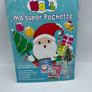 Ma pochette surprise Thème Noël plein d’activités pour attendre Noël Coloriage jeux Neuf