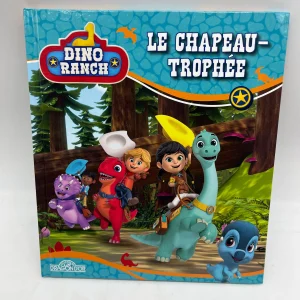 Livre histoire Disney DINO RANCH  Le chapeau Trophée Neuf Dinosaure