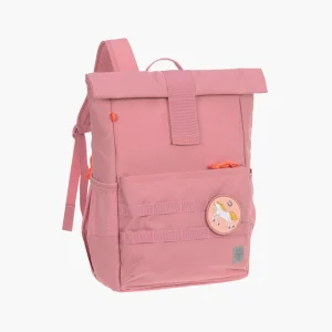 Sac à Dos Rolltop Cartable Medium Rose Licorne