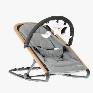 Deryan Château gonflable Rocker Luxe 2-en-1 - Gris