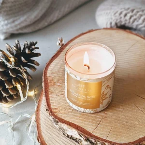 Bougie Artisanale Parfumée Veillée De Noël - Saugette