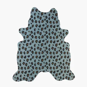 Tapis Léopard Effet Peau de Bête