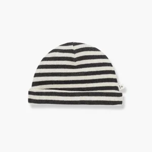 Bonnet Sam Stripes Alabaster