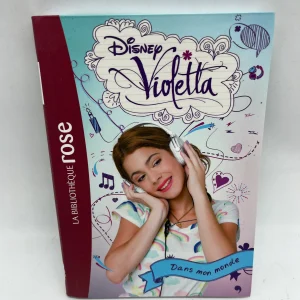 Livre histoire Ma bibliothèque rose Disney Violetta dans mon monde Neuf