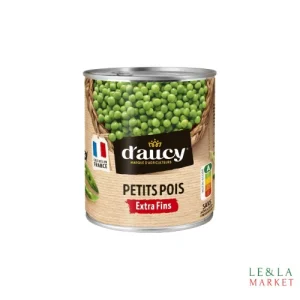 Petits pois extra fins  D'aucy 530g