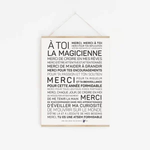 Affiche “Merci ATSEM”