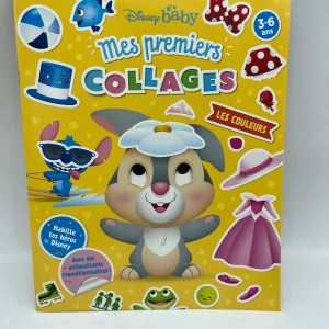 Magazine livre d’activité Disney BabyMes premiers collages thème les saisons Histoire jeu activité Neuf