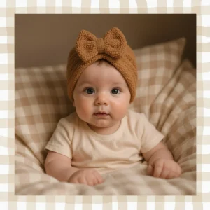 Bonnet tout doux Caramel dès 6 mois