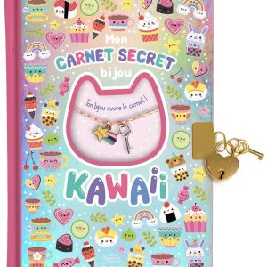 Ma papeterie créative - mon carnet secret bijou kawaii