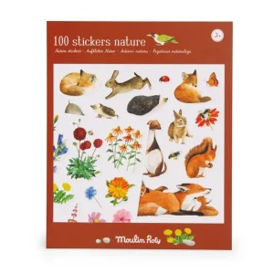 100 stickers nature - Le jardin du moulin