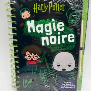 Livre d’activité Bloc créatif de 20 pages de grattage Harry Potter  Modèle Magie Noir Neuf sous blister