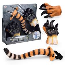 Kit Déguisement Griffe & Queue de Tigre