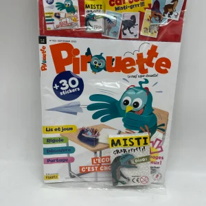 livre d’activité Magazine Pirouette avec son jeu Dinosaure Neuf sous blister 5/8 ans