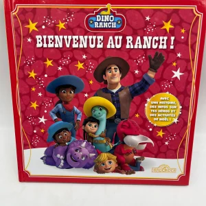 Livre histoire disney DINO RANCH Bienvenue au ranch!  Neuf Dinosaure