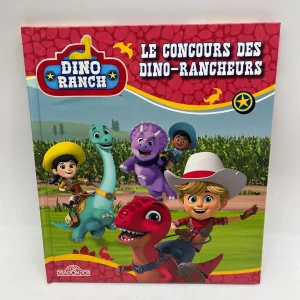 Livre histoire Disney DINO RANCH  Le concours des DINO-Rancheurs  Neuf Dinosaure
