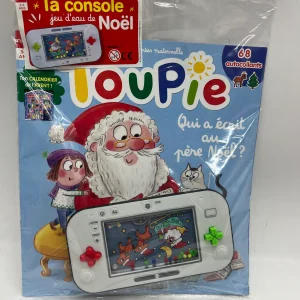 livre d’activité Magazine  Toupie spécial Noël avec son jeu d’eau gamewater Neuf !