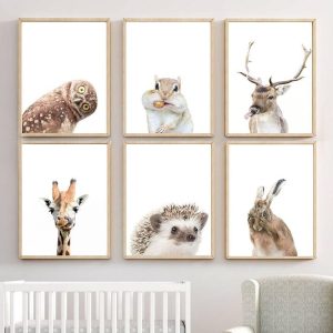 Affiches animaux sur le vif