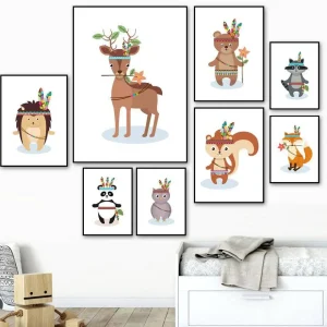 Affiche animaux déguisés