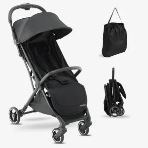 Mooiys Axel Buggy - Compacte Buggy - Klein opvouwbaar en lichtgewicht - Inclusief draagtas - Zwart