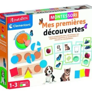 Montessori - Prime Scoperte – Clémentoni : Découverte et Apprentissage Inspirés par la Méthode Montessori !