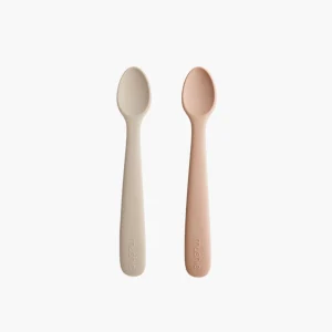 Liste de Naissance Dupuis I Cuillères en Silicone Blush/Sand