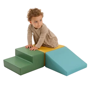 Ensemble de 3 Blocs de Mousse Soft Play - Pastel Turquoise