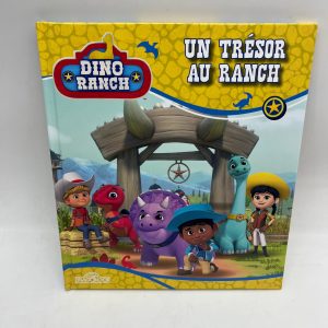 Livre histoire Disney DINO RANCH  un trésor au ranch Neuf Dinosaure