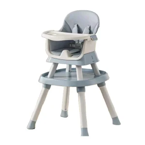 Chaise Haute Bébé 3-en-1 Évolutive