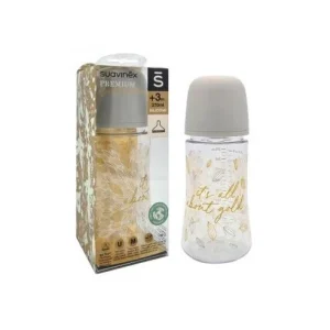 Biberon Suavinex avec tétine SX Pro  PINK – Débit Moyen (M). (Copie)