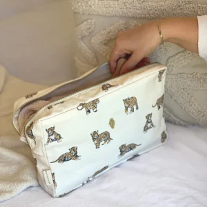 Thelma Trousse de toilette bébé – Motif Tigre, légère et pratique pour sorties et voyage