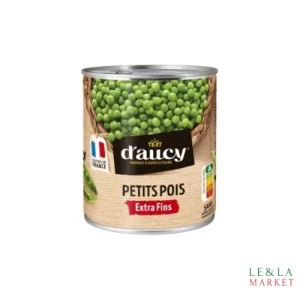 Petits pois extra fins D’aucy 280g