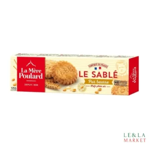 Biscuits sablés pur beurre au œufs plein air La Mère Poulard 125g