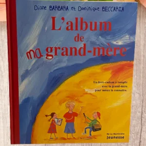L'album de ma grand mère Livre cadeau à remplir Neuf