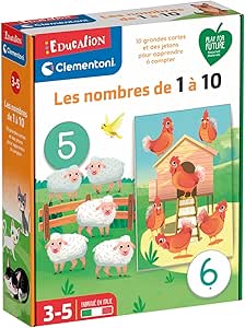 Les Nombres de 1 à 10 – Clémentoni : Une Première Approche Ludique des Chiffres