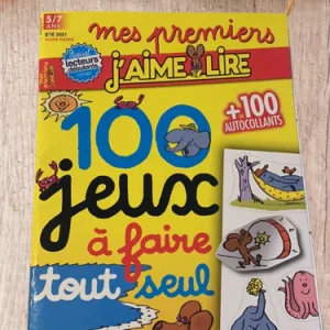Livre mes premiers j'aime lire à faire tout seul modéle été Neuf !