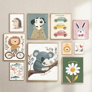 Affiches Nuances vintage et enchantées