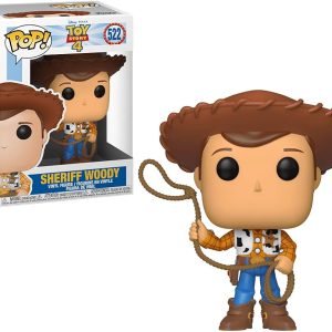 Figurine Funko POP! Disney: Toy Story 4 - Sheriff Woody : Le Cow-boy Légendaire de Pixar