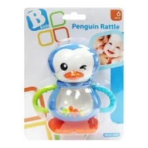 Penguin Rattle – Blue Box : Le Hochet Pingouin Amusant !