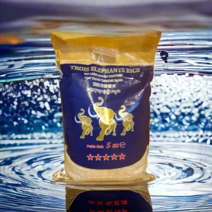 Riz long jasmin parfumé  golden 3 Eléphants 5kg