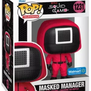 Funko POP! TV: Squid Game - Square Masked Manager (Exclusive) : Le Maître du Jeu en Édition Collector !