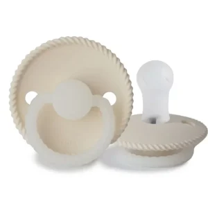 Tétine Frigg Rope night - silicone Cream