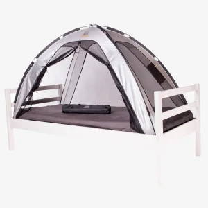 Bed Tent Mosquito Net Silver - 200x90cm - Moustiquaire de haute qualité