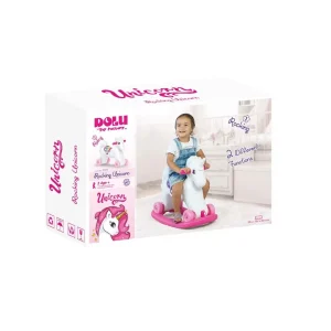 Ma licorne à bascule et roulettes 2 en 1