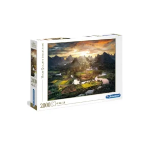 PUZZLE HIGH QUALITY 2000 PIÈCES – VUE DE LA CHINE – CLEMENTONI