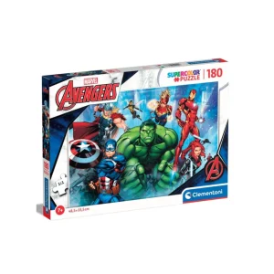 PUZZLE SUPERCOLOR 180 PIÈCES – MARVEL AVENGERS – CLEMENTONI