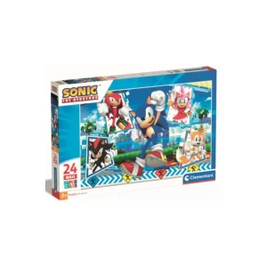 SONIC – PUZZLE 24 PIECES MAXI- CLEMENTONI