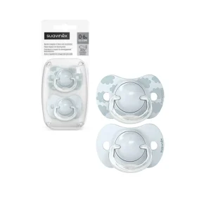 Suavinex 2 Sucettes SX Pro 0-6 mois Bleu