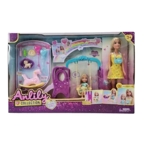 Coffret Poupées Anlily : Journée à l'Aire de Jeux