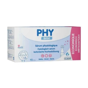 PHY Bébé Sérum Physiologique Stérile