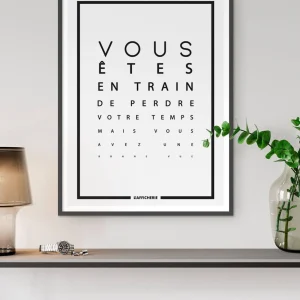 Affiche "Bonne vue" - Humour